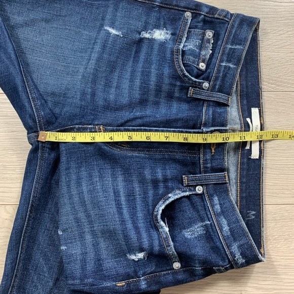 REVOLVE Tularosa Nora High Rise Raw Hem Distressed Jeans in Delhi - Picture 13 of 15